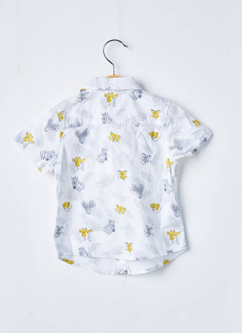 Cămașă cu mâneci scurte alb MAYORAL băiat