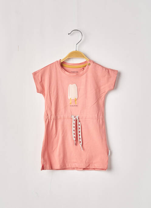 Rochie midi roz NOPPIES fată