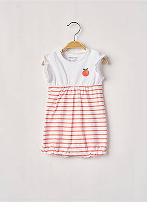 Salopetă scurtă alb MAYORAL fată