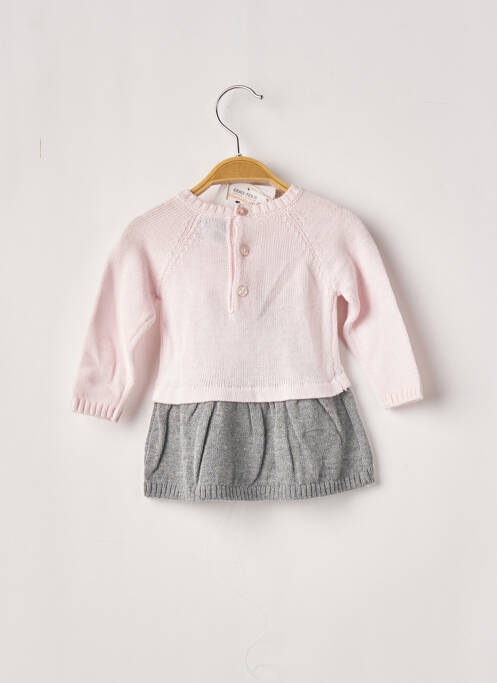 Rochie midi roz BOBOLI fată