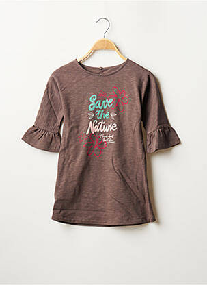 Rochie midi gri BOBOLI fată