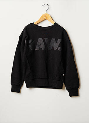 Hanorac negru G STAR fată