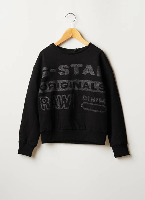 Hanorac negru G STAR fată