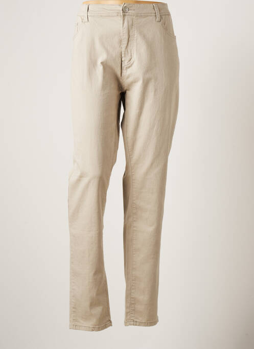 Pantalon slim verde BIG SPADE femeie