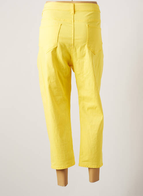 Pantalon trei sferturi galben PIMENT ROUGE femeie