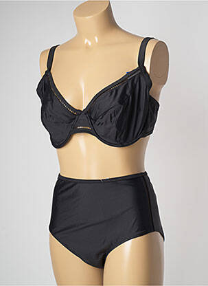 Costum de baie din două piese negru SANS COMPLEXE femeie