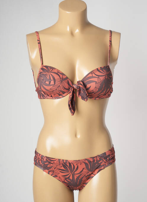 Costum de baie din două piese maro ADMAS femeie