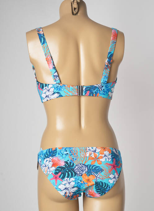 Costum de baie din două piese albastru OLYMPIA femeie