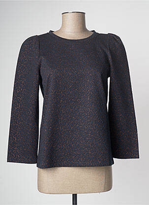 Top elasticitate mâneci lungi albastru PABLO GERARD DAREL femeie