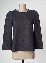 Top elasticitate mâneci lungi albastru PABLO GERARD DAREL femeie