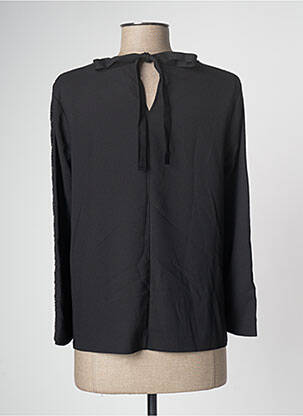 Top țesătură crep mâneci 3/4 negru ESSENTIEL ANTWERP femeie