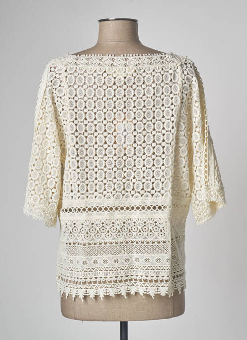 Top bej ATHÉ femeie