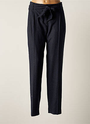 Pantalon drept elasticitate talie înaltă albastru HARTFORD femeie