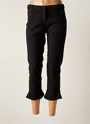 Pantalon trei sferturi elasticitate mărime normală negru BA&SH femme