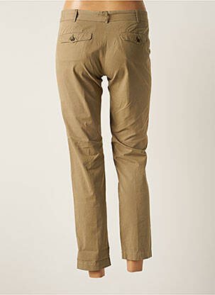 Pantalon 7/8 țesătură poplin mărime normală bej HARTFORD femeie
