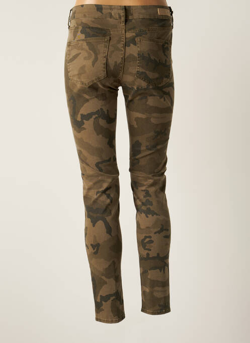 Pantalon slim verde FIVE femeie