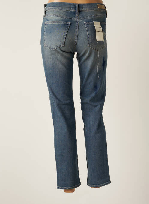 Blugi cu croială dreaptă albastru FIVE femeie