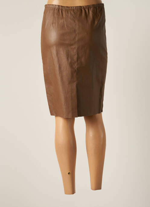 Fustă midi maro MAX & MOI femeie