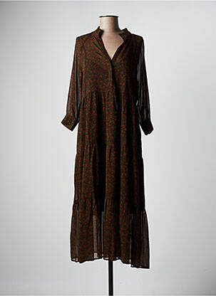 Rochie lungă verde LES P'TITES BOMBES femeie