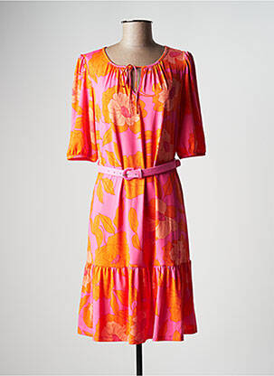 Rochie midi portocaliu K-DESIGN femeie