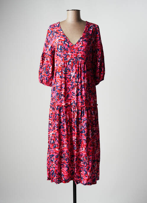 Rochie midi roz SEE THE MOON femeie