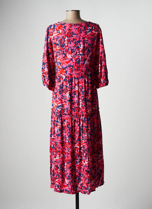 Rochie midi roz SEE THE MOON femeie