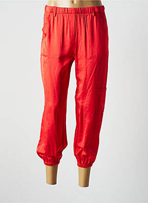 Pantalon 7/8 roșu SEE THE MOON femeie