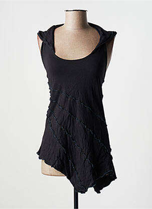 Top elasticitate fără mâneci gri DIPAWALI femme