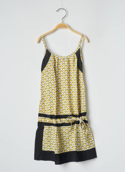 Rochie midi galben DIPAWALI fată