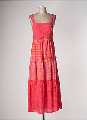 Rochie lungă portocaliu DESIGUAL femeie