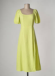 Rochie lungă mâneci scurte mâneci scurte verde TIFFOSI femme