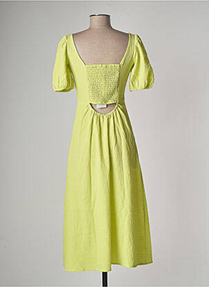 Rochie lungă mâneci scurte mâneci scurte verde TIFFOSI femeie