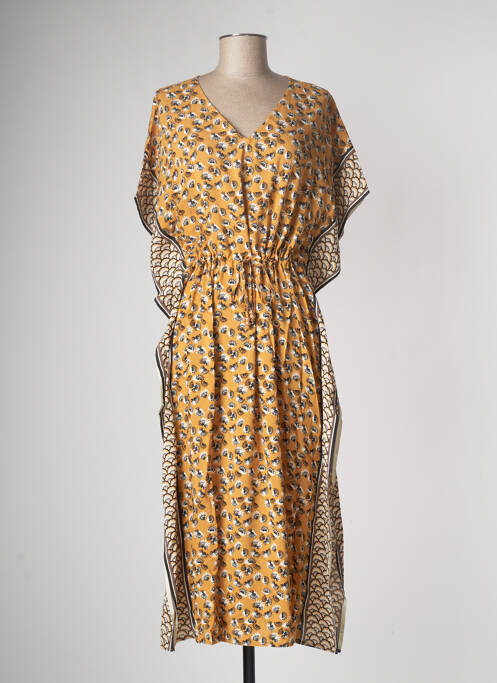 Rochie lungă galben LOLA ESPELETA femeie