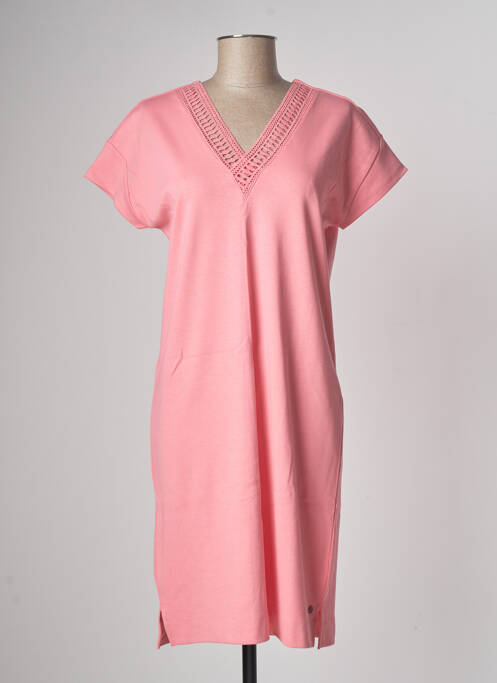 Rochie midi roz GARCIA femeie