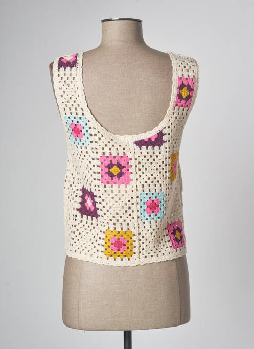 Top bej LES TROPEZIENNES PAR M.BELARBI femeie