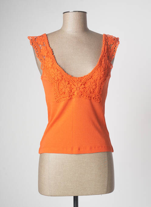 Top portocaliu TIFFOSI femeie