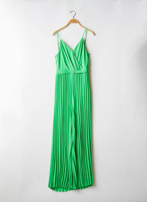 Salopetă-pantalon verde MORGAN femeie