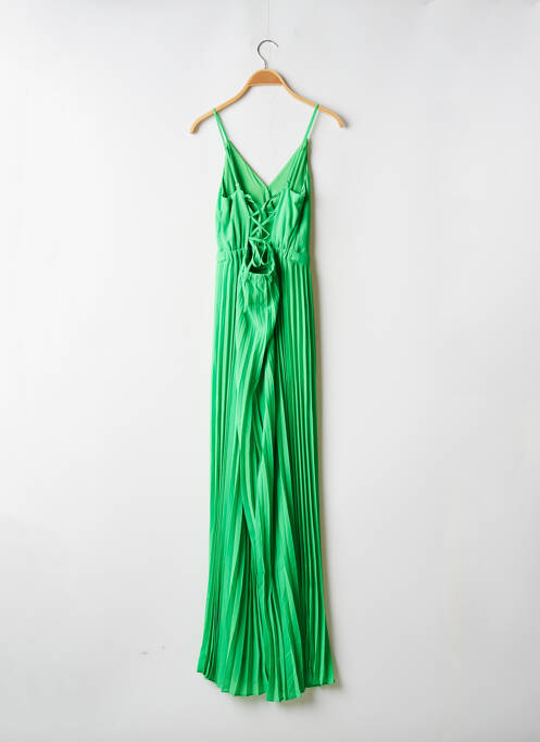 Salopetă-pantalon verde MORGAN femeie