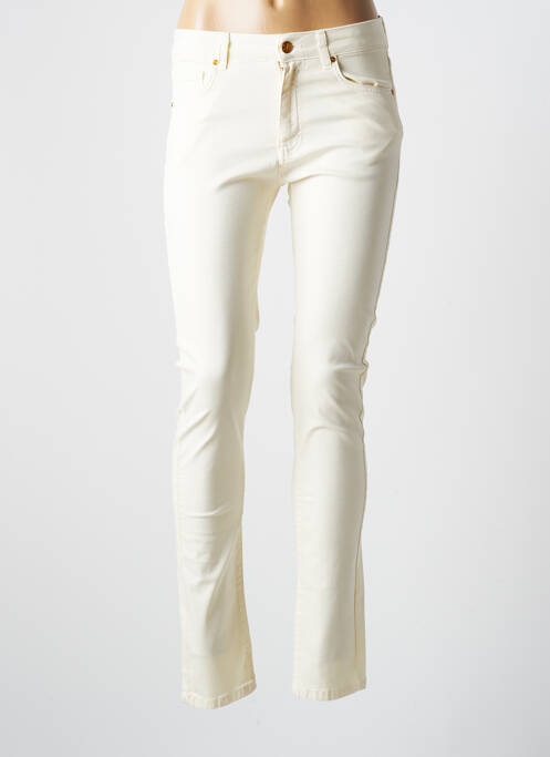 Pantalon slim bej LE PETIT BAIGNEUR femeie
