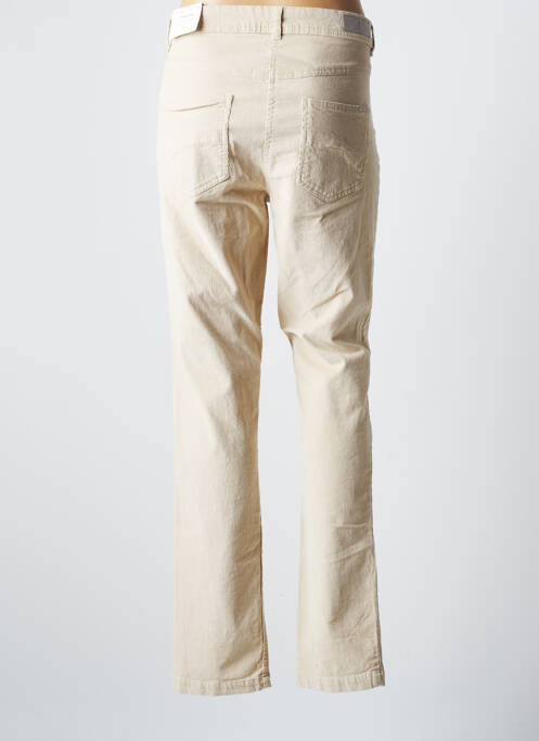 Pantalon slim bej BRANDTEX femeie