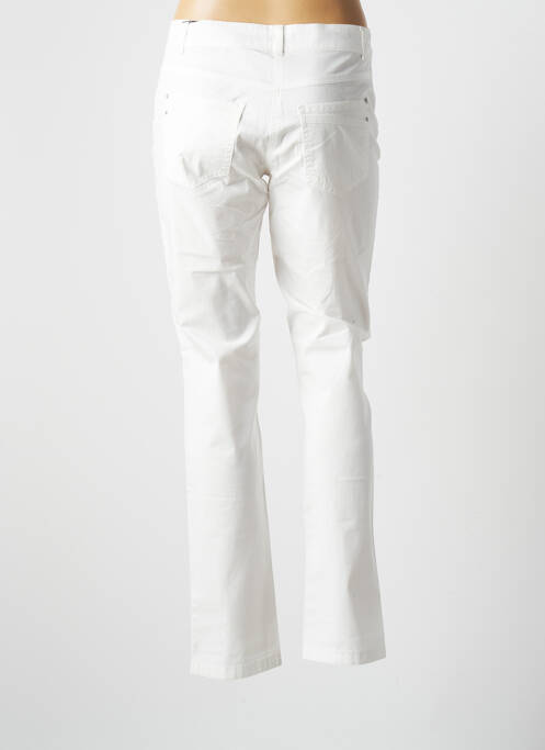 Pantalon slim alb BRANDTEX femeie