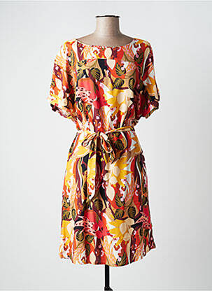 Rochie midi galben LE PETIT BAIGNEUR femeie