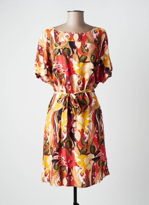 Rochie midi galben LE PETIT BAIGNEUR femeie