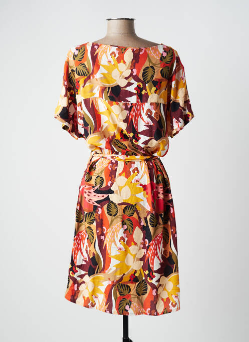 Rochie midi galben LE PETIT BAIGNEUR femeie