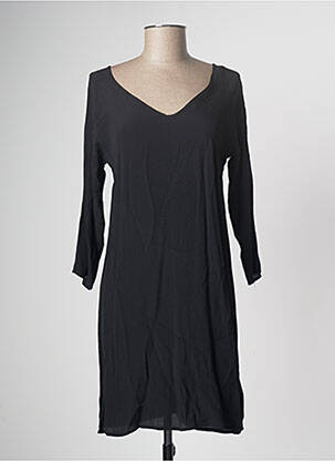 Rochie midi croială fluidă mâneci lungi negru LOLA ESPELETA femeie