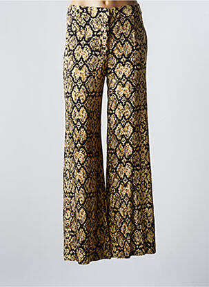 Pantalon larg bej LOLA ESPELETA femeie