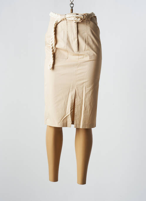 Fustă scurtă bej LA PETITE FRANCAISE femeie