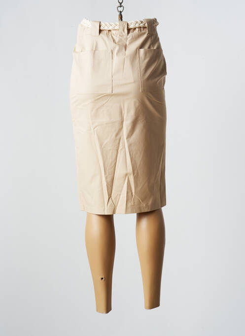 Fustă scurtă bej LA PETITE FRANCAISE femeie