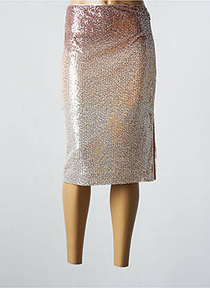 Fustă midi roz ESPRIT femeie