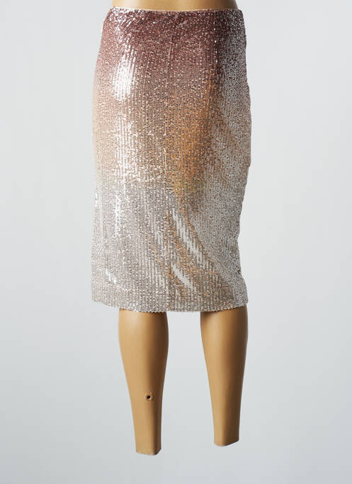 Fustă midi roz ESPRIT femeie